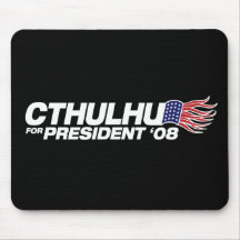 Cthulhu for President Mousepad