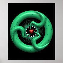 Cthulhu Heart poster/print
