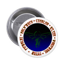Cthulhu Sleeps - Round Button