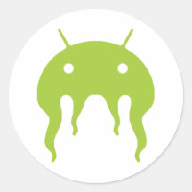 Cthulhubot Stickies Round Sticker
