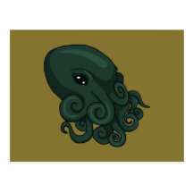Cthulu Logo Postcard