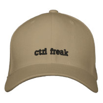 ctrl freak embroidered baseball caps