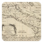 Cuba 3 square sticker