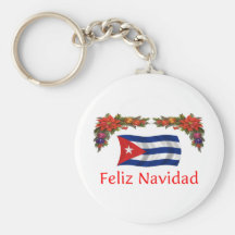 Cuba Christmas Keychains
