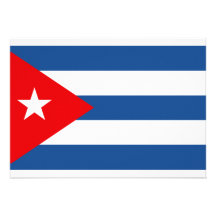 Cuba Flag Personalized Announcements