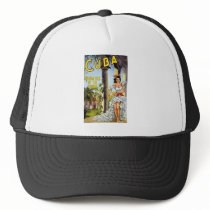 Cuba Holiday Isle Of The Tropics Mesh Hats