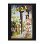 Cuba Holiday Isle Of The Tropics postcards