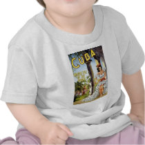 Cuba Holiday Isle Of The Tropics T-shirt