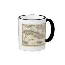 Cuba, Jamaica And Puerto Rico Mugs