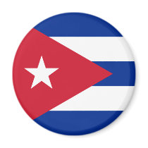 cuba fridge magnet