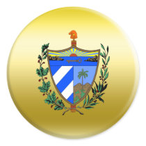 Cuba.svg Coat of Arms Round Sticker