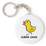 Cuban Chick Keychains