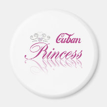 Cuban Princess Magnets