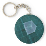 Cubed - Blue Key Chains
