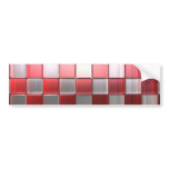 Cubes Bumper Sticker bumper stickers