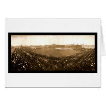 Cubs Sox World Series Photo 1906 Card