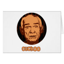 Cuckoo Marshall Applewhite Heavens Gate Cult Greeting Card