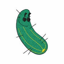 Cucumber Embroidered Polo Shirt