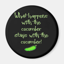 Cucumber Refrigerator Magnets