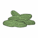 Cucumbers embroidered shirts