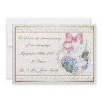Cuddle Creek® Vintage Dove Invitation