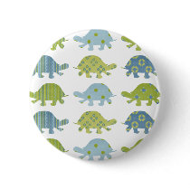 Cuddlebeez Easygoing Turtles Tees and Gifts Pinback Button
