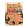Cuddling Cats Postcard