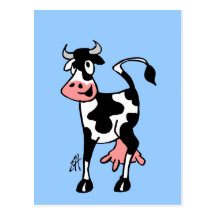 Cuddly Cow Postcards