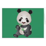 Cuddly Panda Card