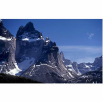 Cuernos Mountains, Patagonia, Argentina Photo Cut Outs