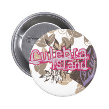 Culebra Island Graphic Tshirts and Gifts Pinback Button