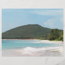 Culebra's Flamenco Beach Puerto Rico Flyer