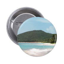 Culebra's Flamenco Beach Puerto Rico Pin