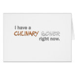 Culinary Boner Card