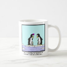 Culinary Feast: Penguin cartoon Coffee Mugs