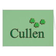 Cullen Family Greeting Card