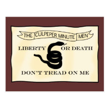 Culpeper Minutemen Flag Post Cards