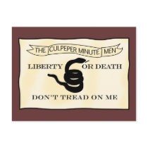 Culpeper Minutemen Flag Post Cards