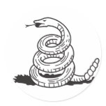 Culpeper Snake Sticker