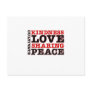 Cultivate Kindness Love Sharing Peace Post Card