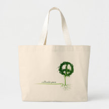 CULTIVATE PEACE CANVAS BAGS