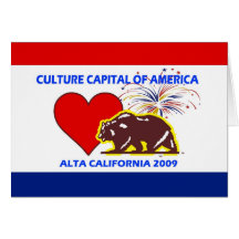 Culture Capital of America 2009 Alta California Cards