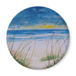cumberland island georgia beach painting magnets