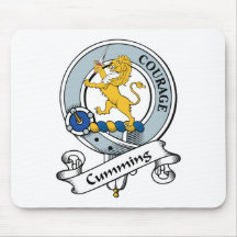 Cumming Clan Badge Mouse Pad