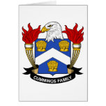 Cummings Family Crest cards