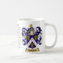 Cummins, the Origin, the Meaning and the Crest Mugs