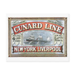 Cunard Line New York Liverpool 1875