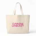 Cunning Linguist - funny offensive rude naughty bags