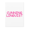 Cunning Linguist - funny offensive rude naughty postcards