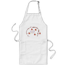 cup cake break!!! apron